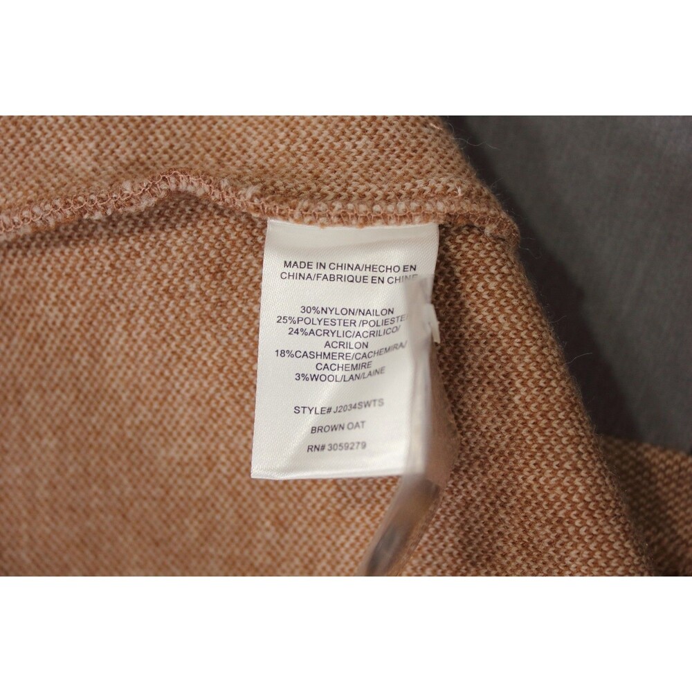 Thread & Supply KENZIE COAT 1 Button Cashmere Blend Tan Sz S New With Tags - Picture 10 of 10
